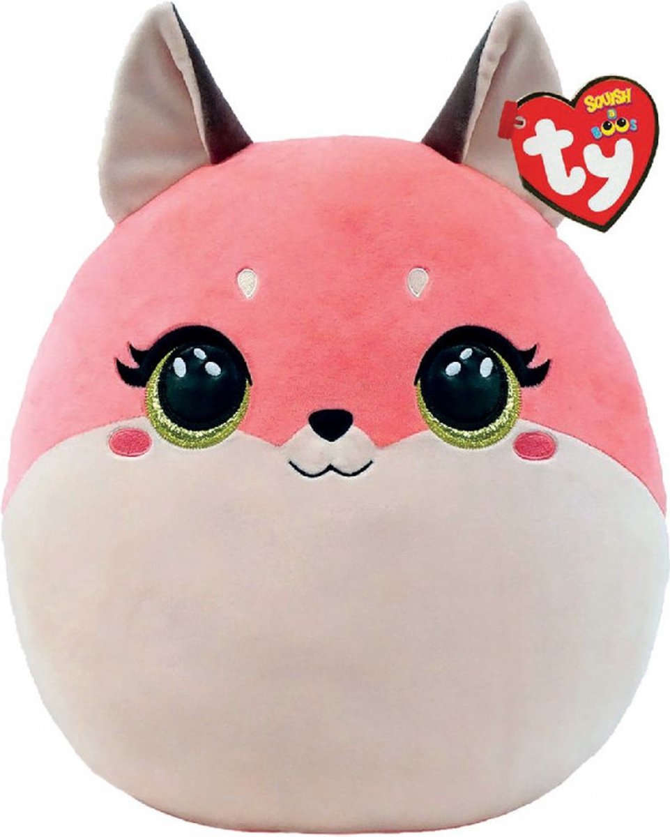 TY Squish A Boo Roxie Fox - Vos - 20 cm - Knuffel