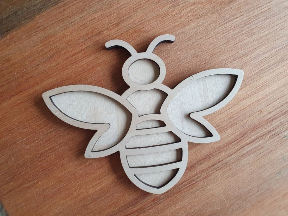 Speelframe voor sensory play - Wesp - Bij - Speeltray - Speelrijst en sensorybakken - Montessori - Open ended - Sensoryplay