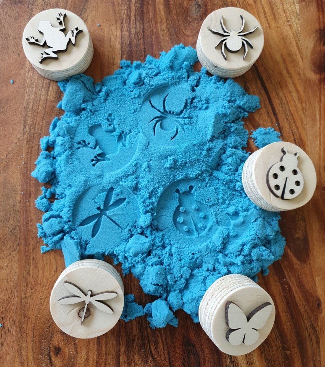 Stempelset voor zand en klei - Dieren Stempels - Zandstempels - Kleistempels - Kinderstempels - Stempel