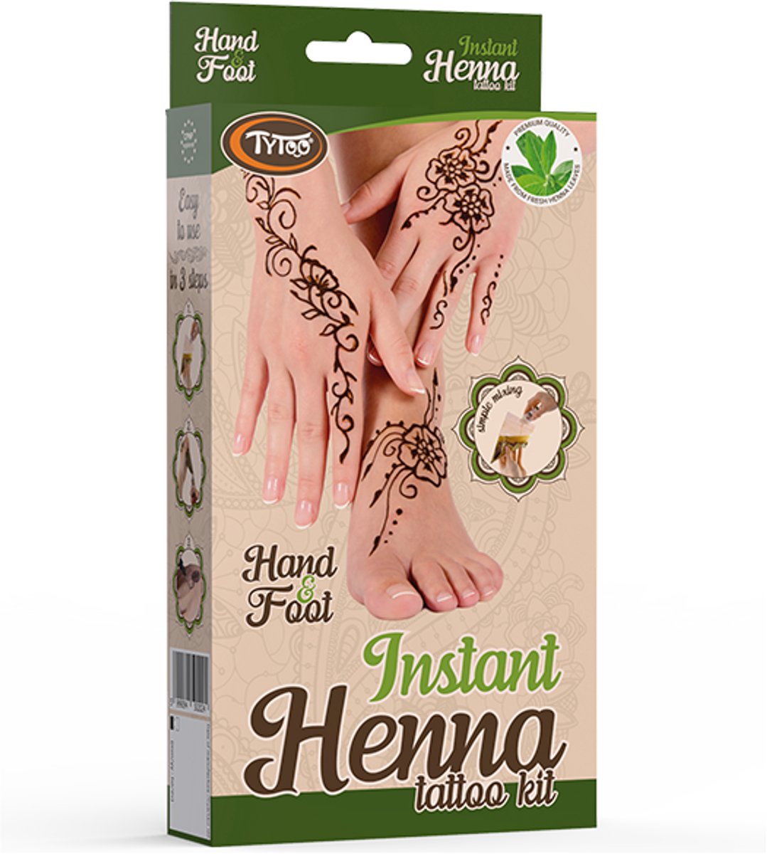 Henna Tattoo Kit Hand & Voeten