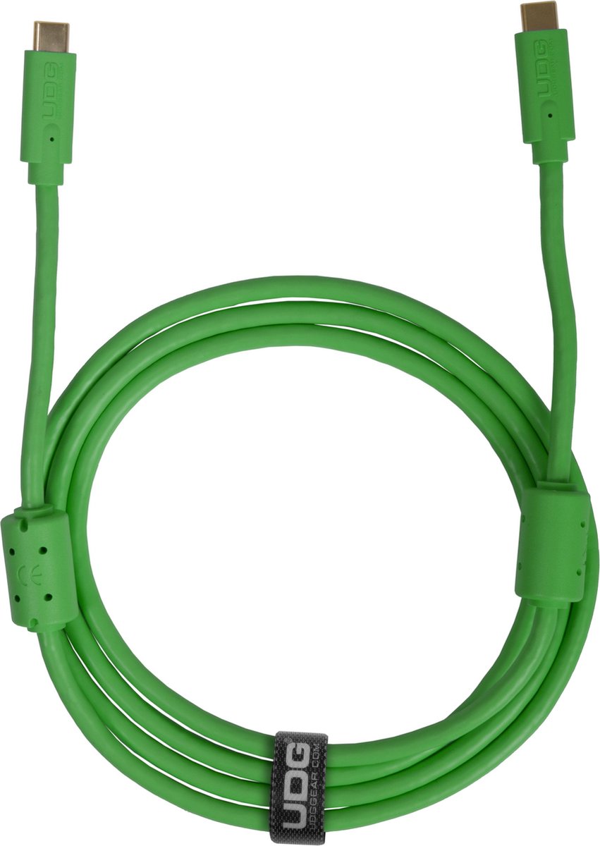 UDG USB 3.2 C-C Green Straight 1,5m U99001GR - Kabel voor DJs