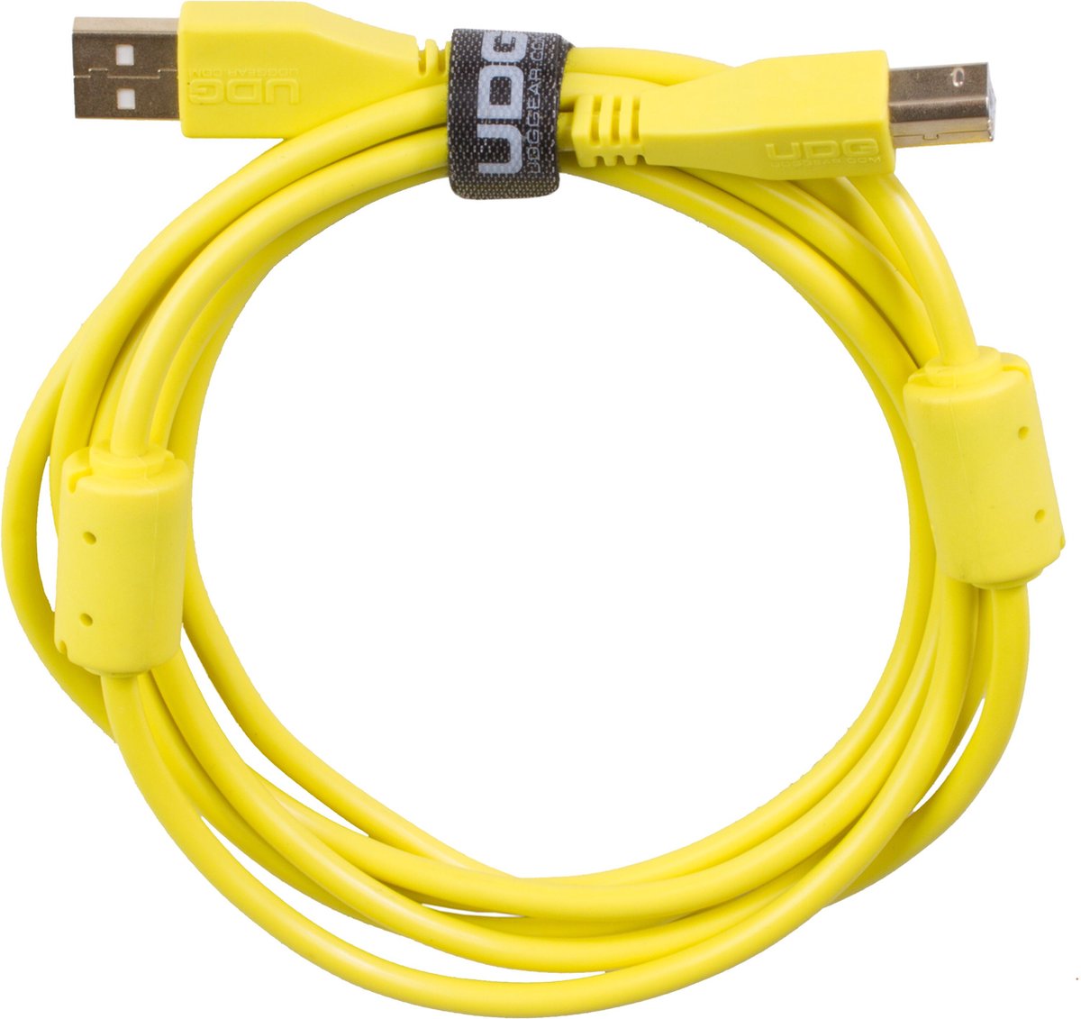 UDG Ultimate Audio Cable USB 2.0 A-B Yellow Straight 2m (U95002YL) - Kabel voor DJs