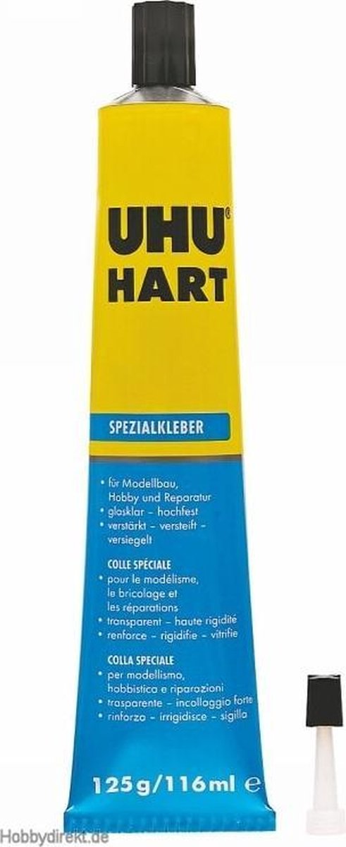 UHU HART - Spezialkleber 125g / 116ml