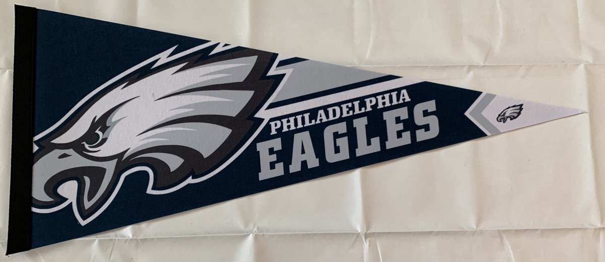   - Philadelphia Eagles - Mike Vick - NFL - Vaantje - American Football - Sportvaantje - Pennant -   - Vlag - 31 x 72 cm