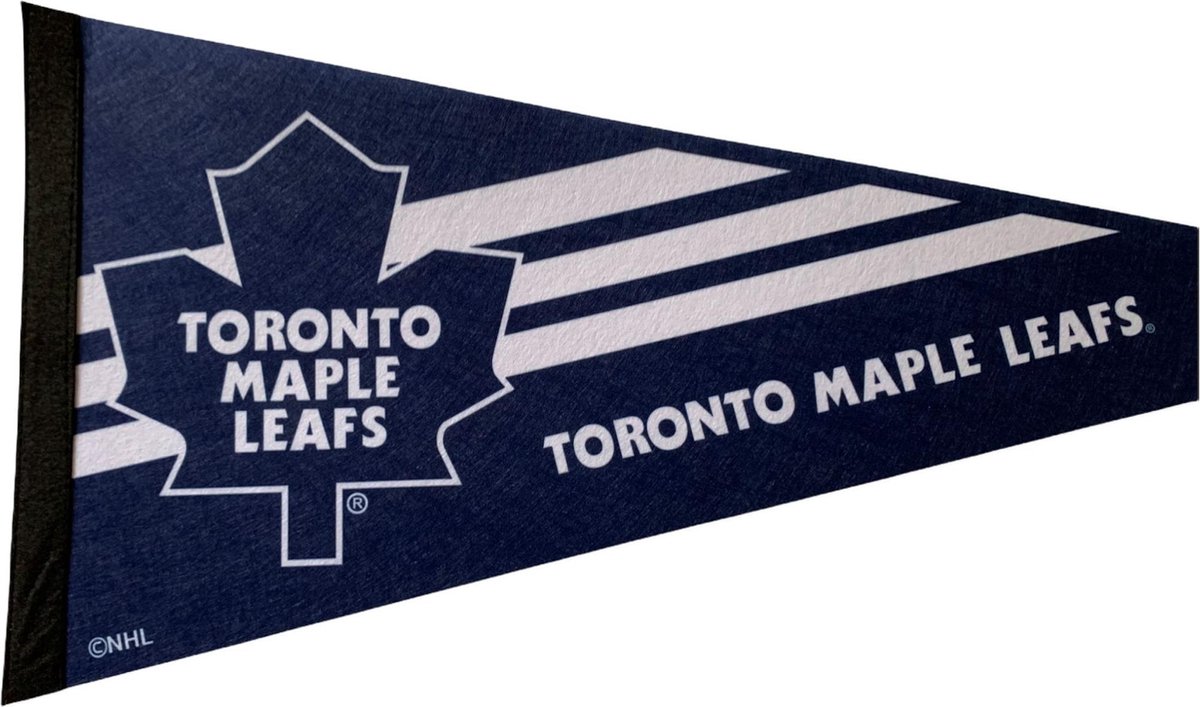   - Toronto Maple Leafs - Canada - NHL - Vaantje - Ijshockey - Hockey - Ice Hockey -  Sportvaantje - Pennant -   - Vlag - Blauw/Wit - 31 x 72 cm