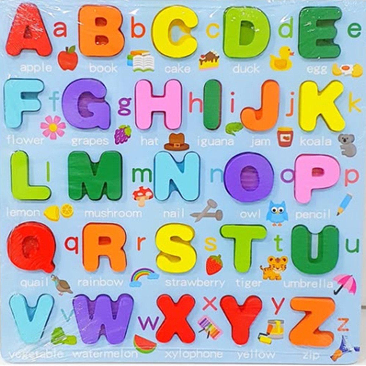 Useme letter ABC puzzel - Kinderen - Speelgoed - Puzzel - Leren - Ontwikkeling