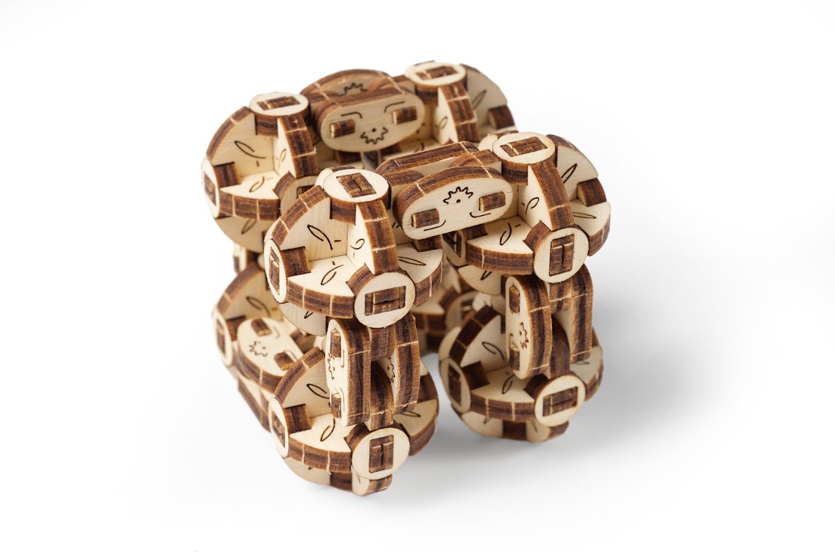 UGears modelbouw hout Flexi Kubus