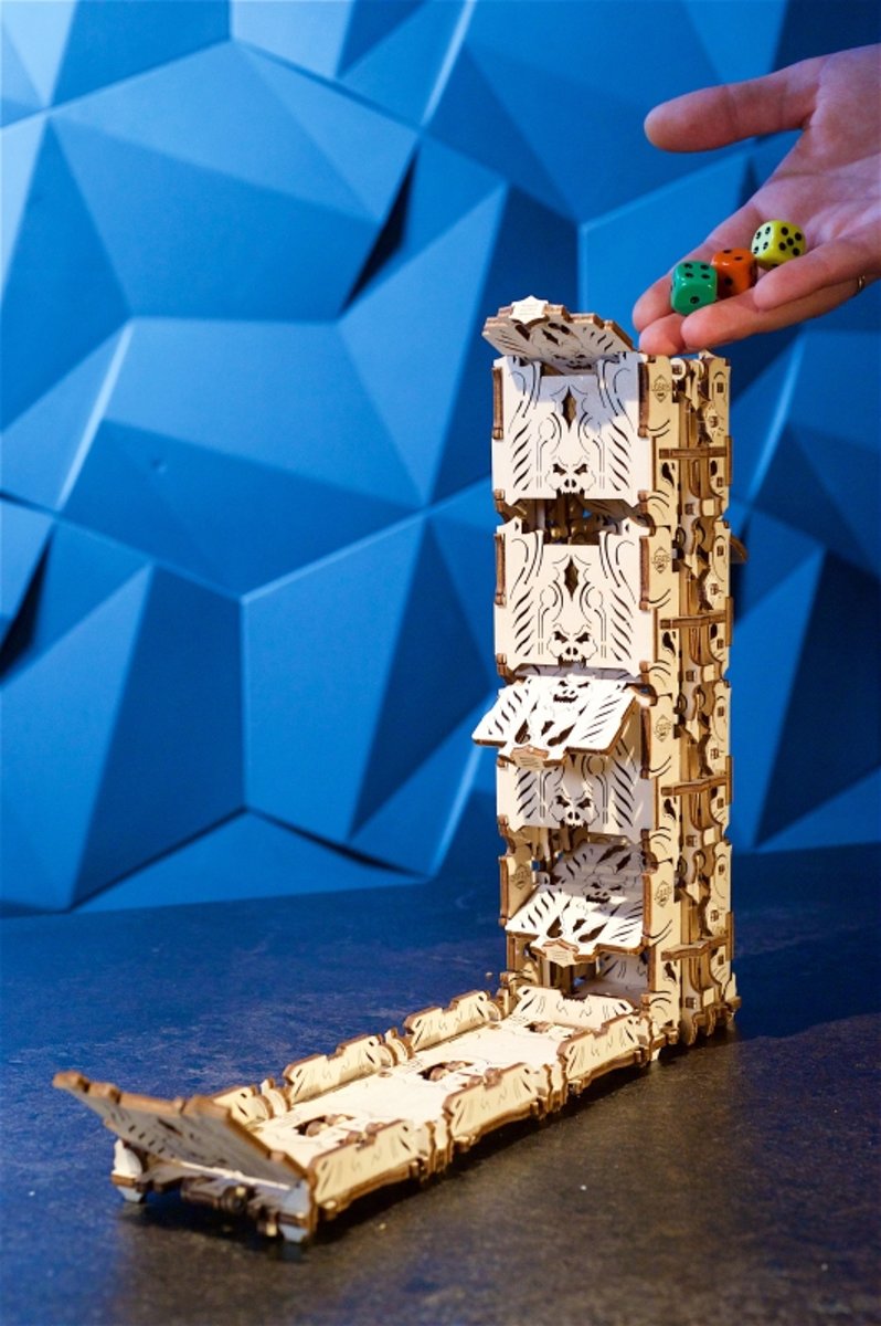 UGears modelbouw hout Modular Dice Tower