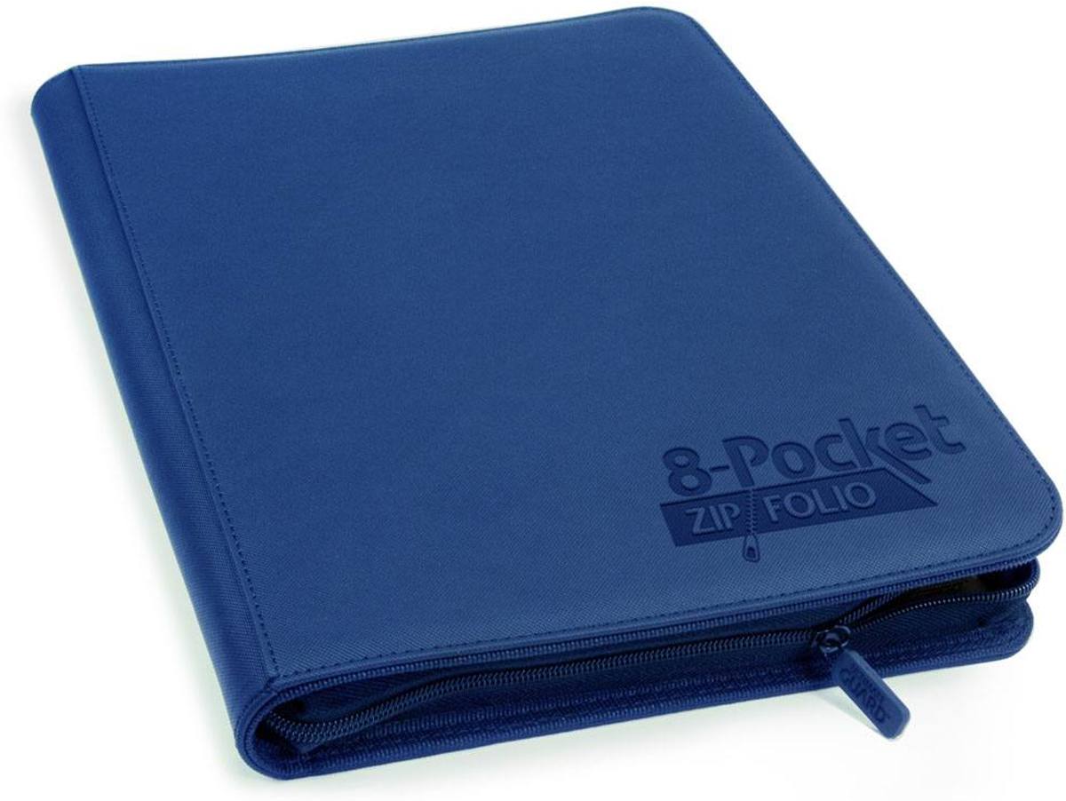   8-Pocket ZipFolio XenoSkin Dark BLue