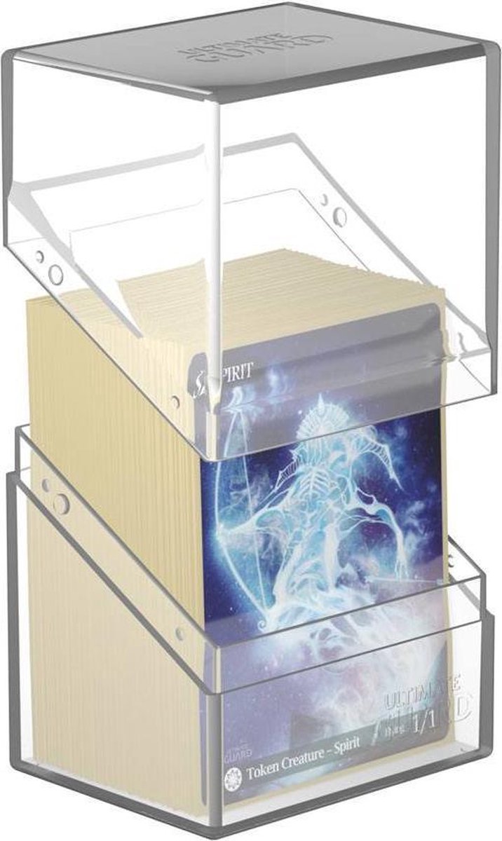 Ultimate Guard Boulder Deck Case 80+ Kaartenhouder - Clear