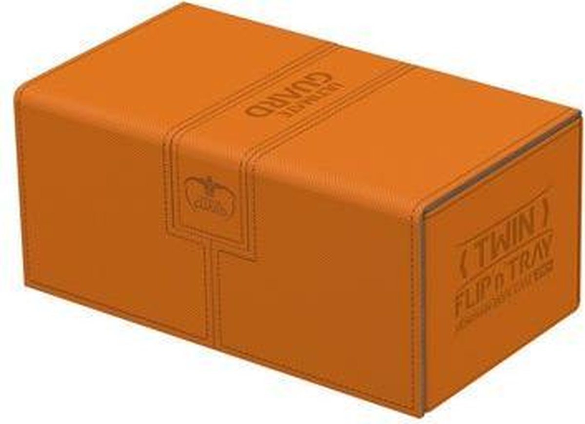 Ultimate Guard Twin Flip´n´Tray Deck Case 200+ Standard Size XenoSkin Orange