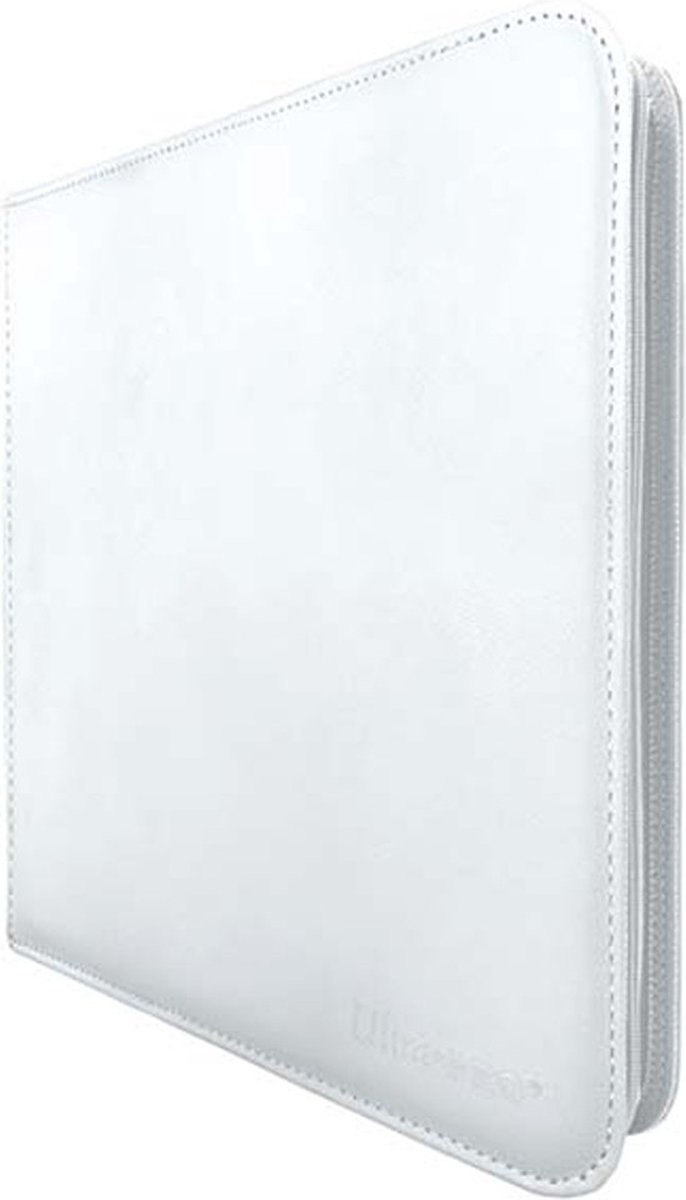 PRO-BINDER Zippered 4-Pocket Vivid White