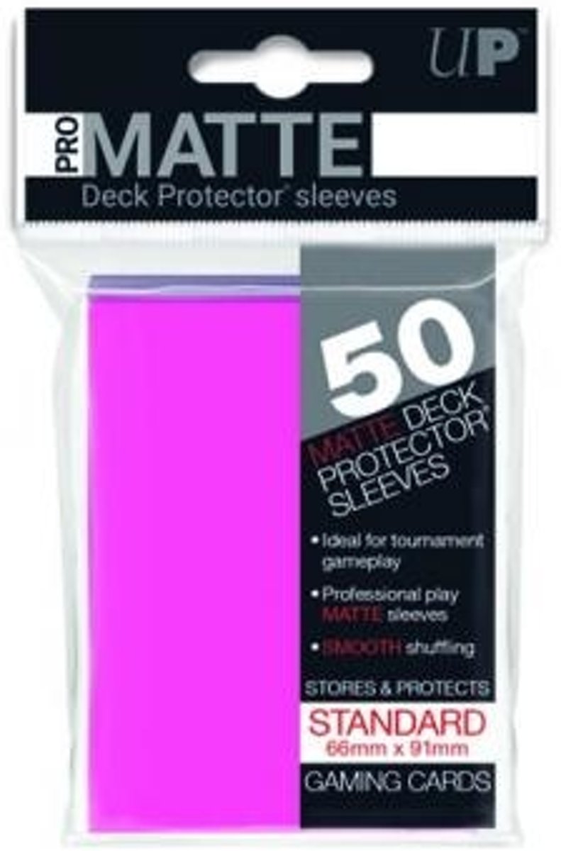 SLEEVES Pro-Matte Bright Pink d12