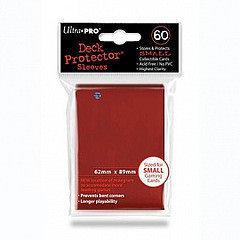 Sleeves Small Red 60 D10