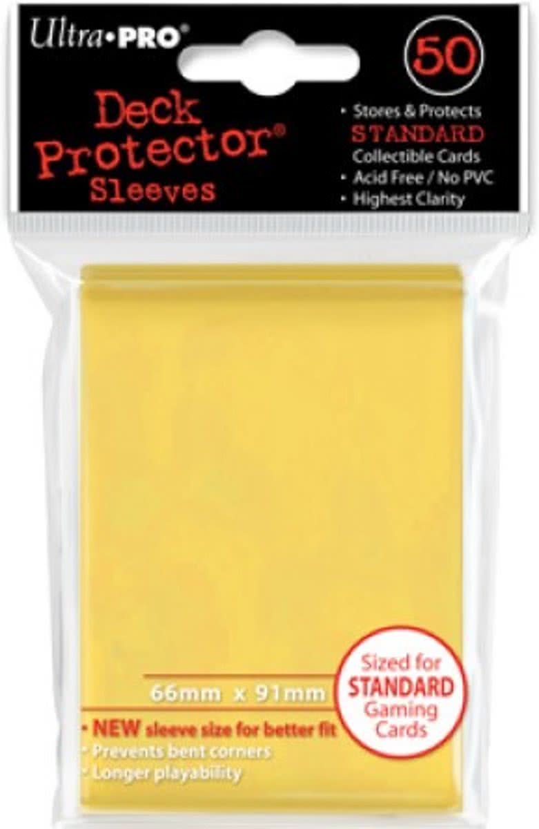 Standaard Deck Protector Sleeves Yellow (50st.)