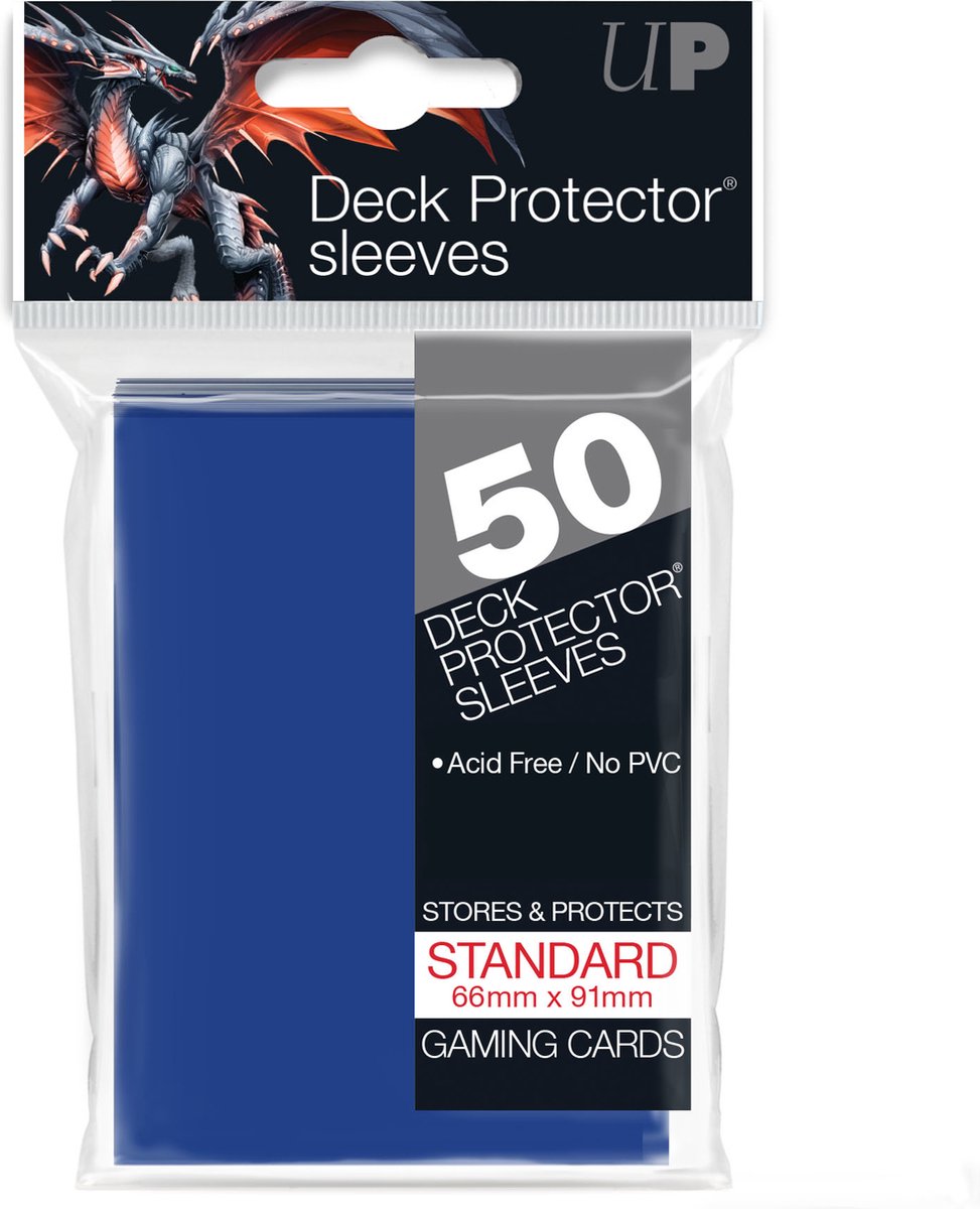 Standard Cards Sleeves Blue, 50 stuks