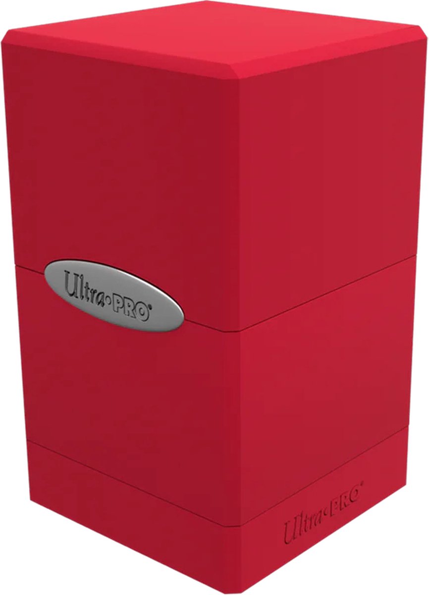Ultra Pro - Deck Box Satijn Toren - Appel Rood