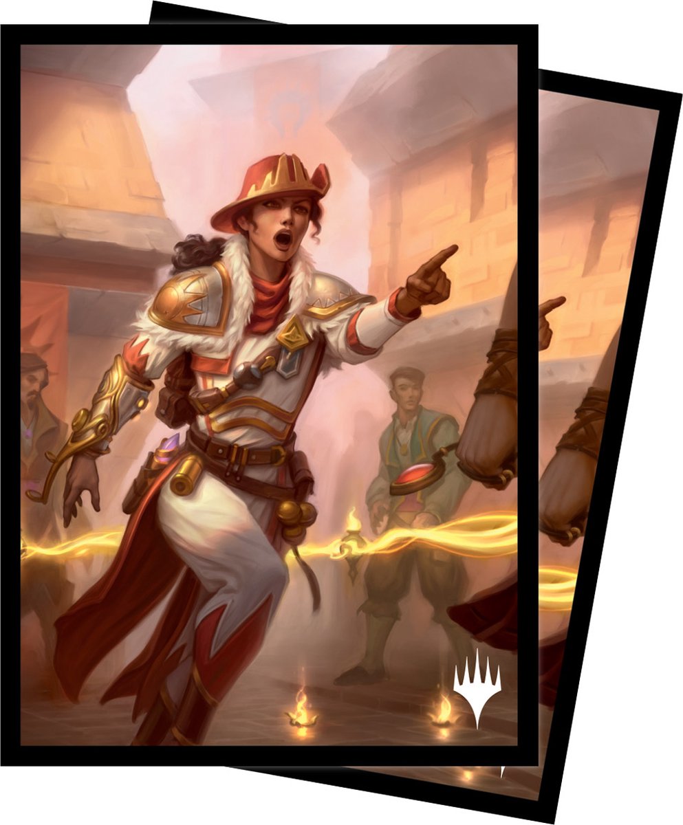 Ultra Pro - Magic - The Gathering - Murders at Karlov Manor - 100 Standard Sized Card Sleeves Pack - Nelly Borca, Impulsive Accusor (63 x 89 mm)