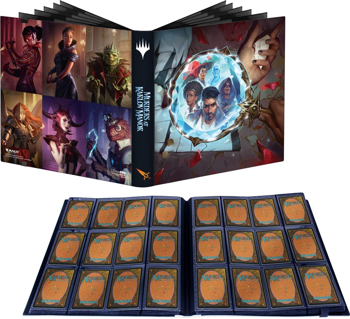 Ultra Pro - Magic: The Gathering - Murders at Karlov Manor - Portfolio 12 Vakken A4 - Booster Box Art