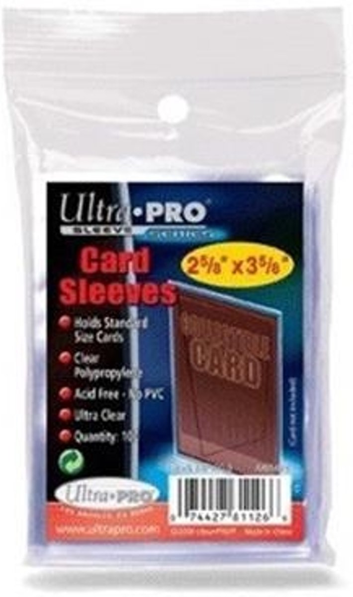 Ultra Pro 100 Zachte Kaart Deck Protector Sleeves