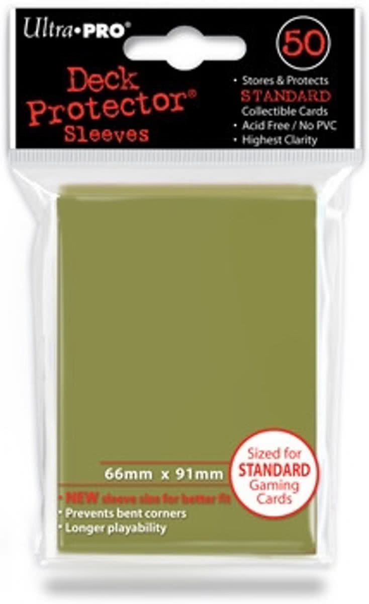 Ultra Pro Deck Protector Sleeves Standard Goud Kleurig