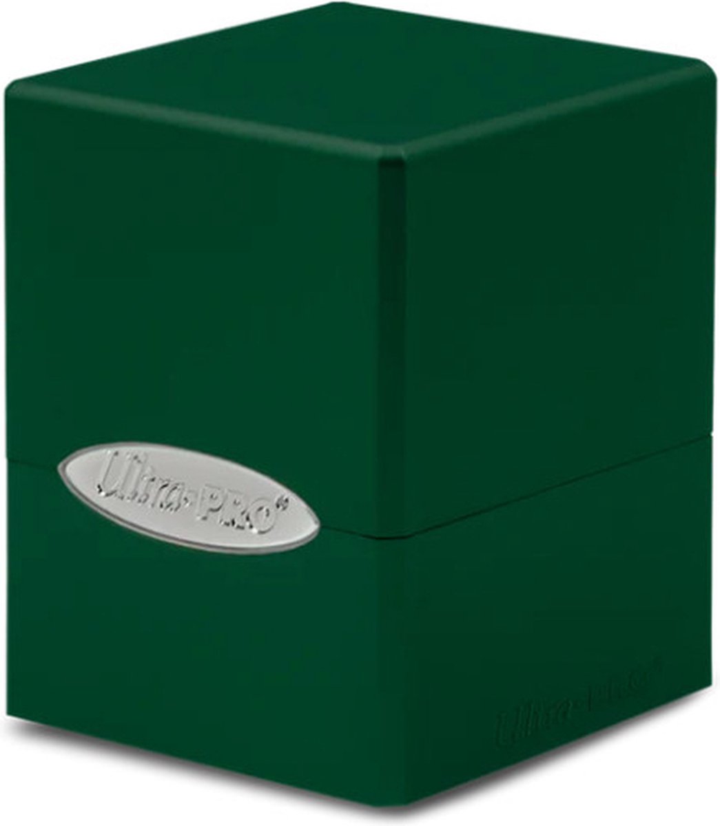 Ultra Pro Satin Cube Hi-Gloss Emerald Green Deck Box