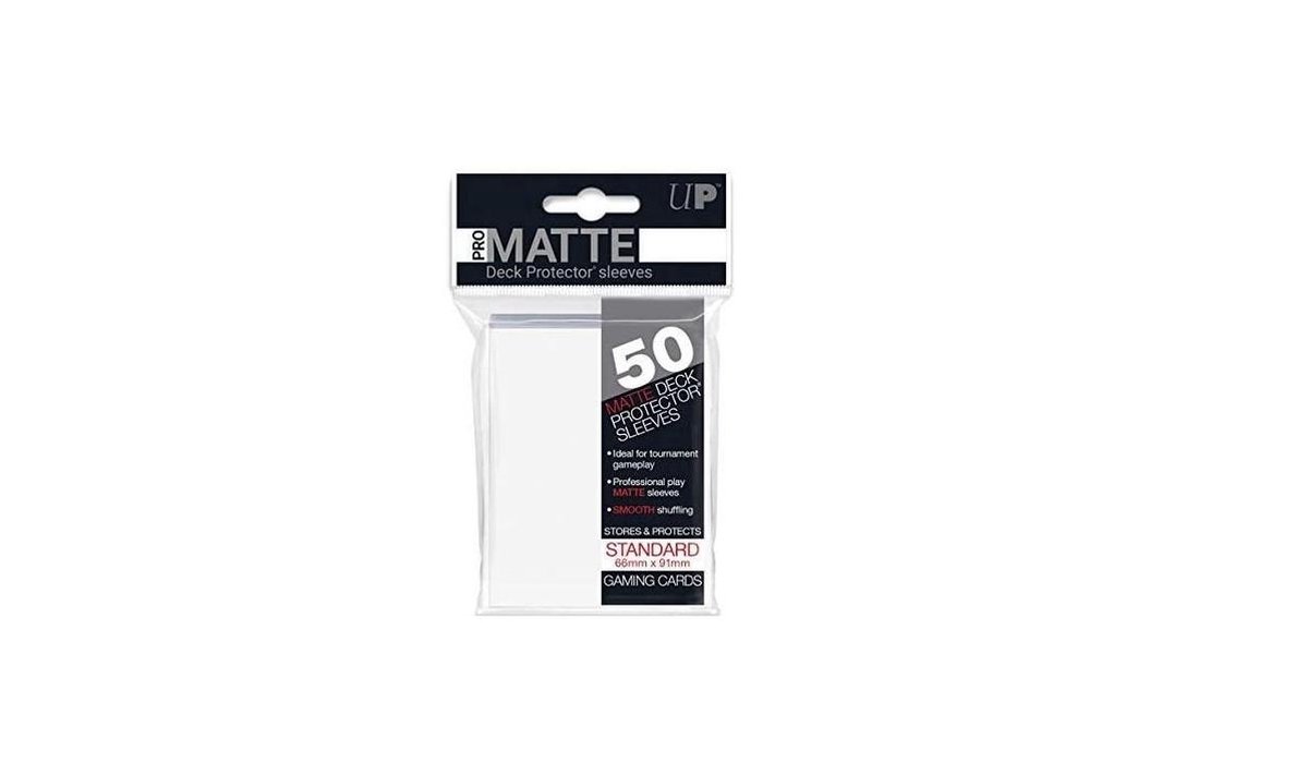Ultra-Pro Sleeves, Standard Pro-Matte White (50)