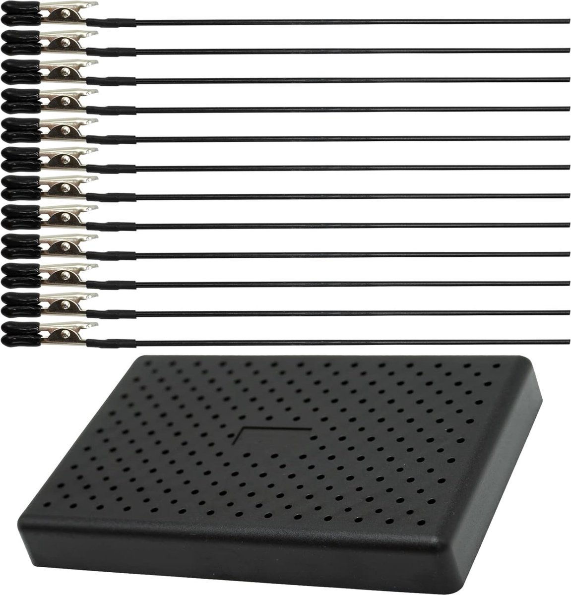 Spuitverfklemmen, schilderstandaard en krokodillenklem set