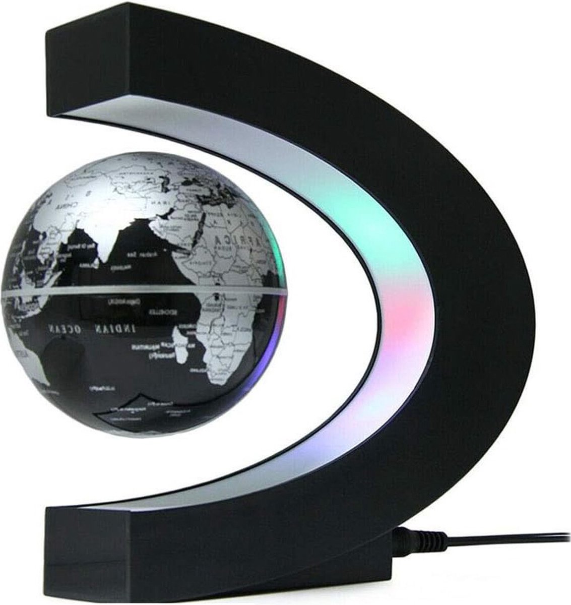 oCreon Zwevende   met LED Verlichting en Aanraakschakelaar - Magnetische Levitatie Lamp