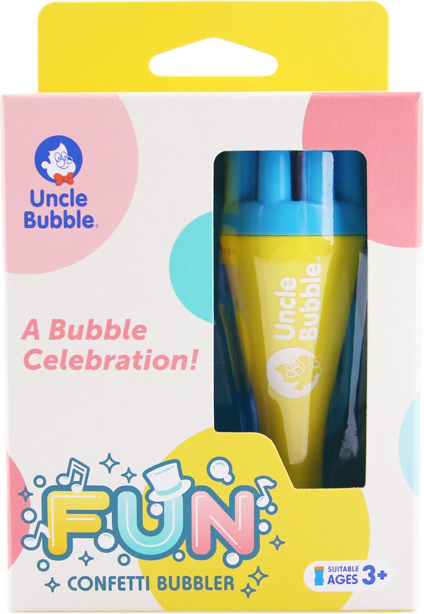   - Fun Confetti Bubbler
