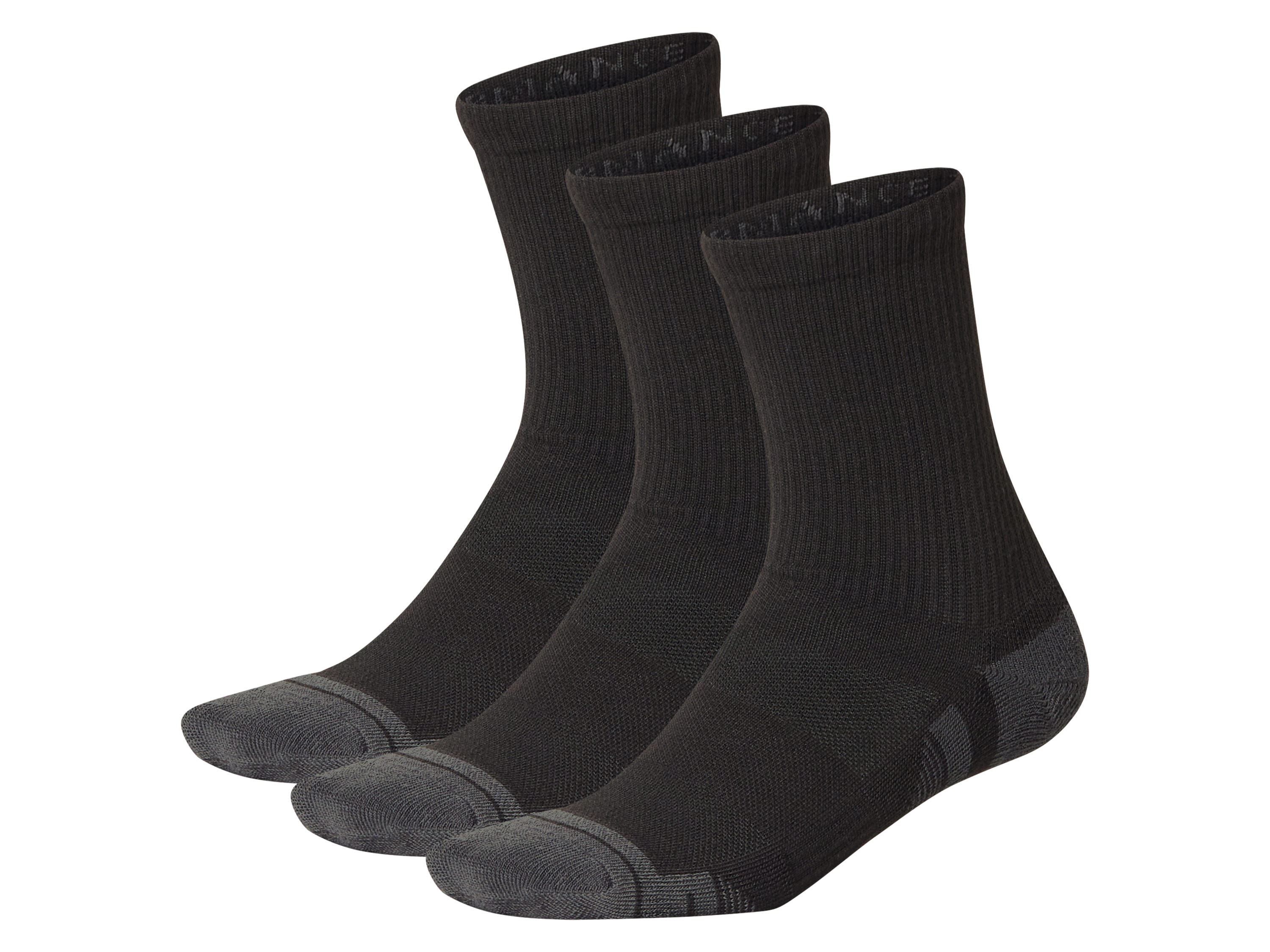 Under Armour 3 Paar sokken (Zwart, 36,5-42)