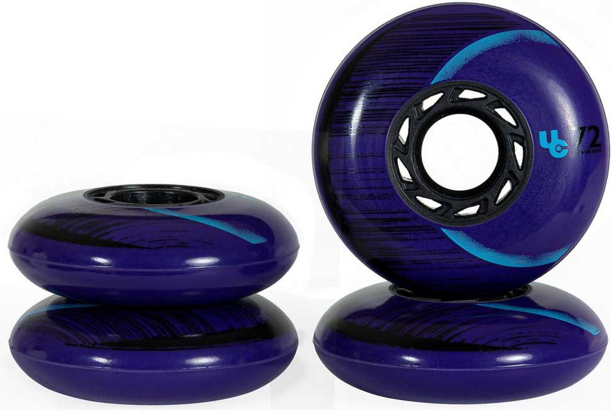 Undercover Wheels Cosmic Eclipse Wiel 4 Eenheden Transparant 72 mm