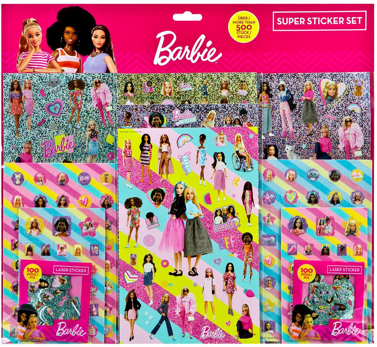Super Stickerset Barbie