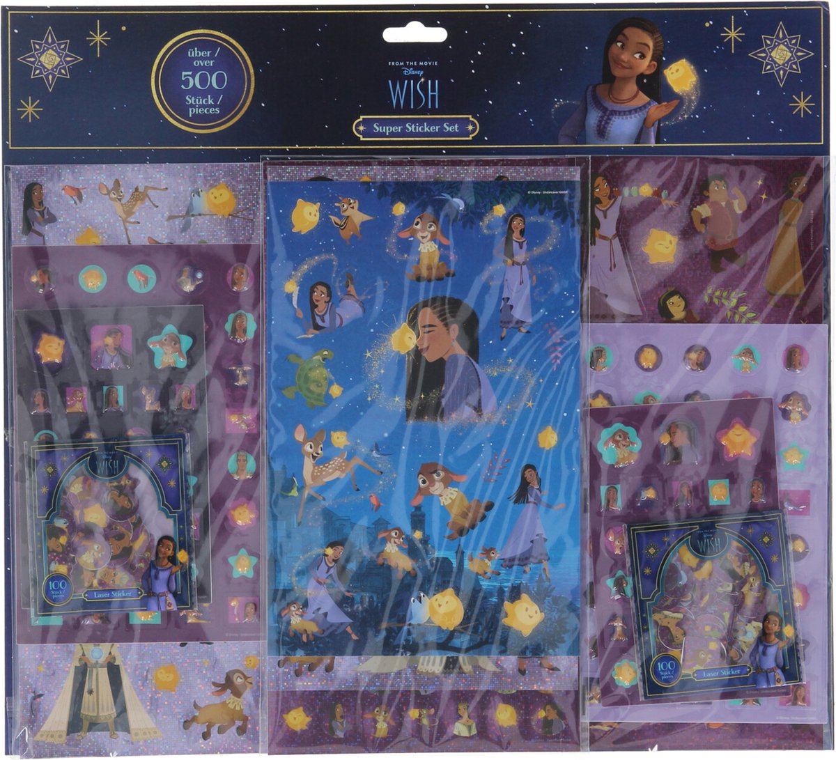 Wish Sticker set 500 st