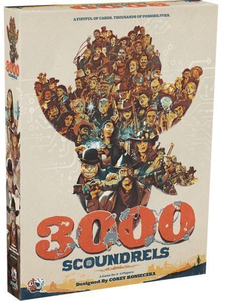 3000 Scoundrels - Bordspel (ENG)