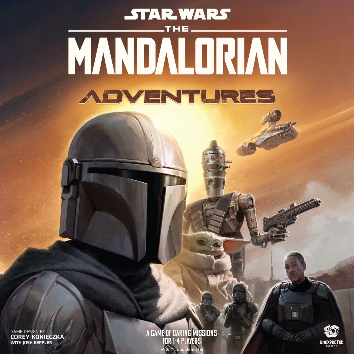Star Wars the Mandalorian Adventures - Bordspel (ENG)