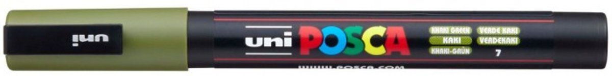 uni-ball Paint Marker op waterbasis Posca PC-3M Kakigroen