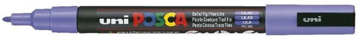 uni-ball Paint Marker op waterbasis Posca PC-3M lila