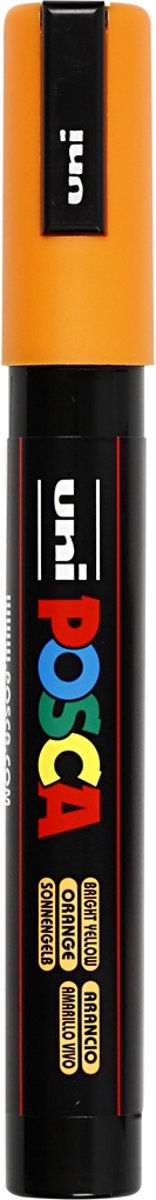 uni-ball Paint Marker op waterbasis Posca PC-5M Donker Oranje