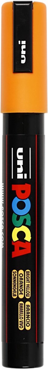 uni-ball Paint Marker op waterbasis Posca PC-5M Licht Oranje