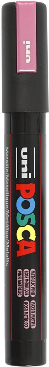 uni-ball Paint Marker op waterbasis Posca PC-5M Metaal Roze