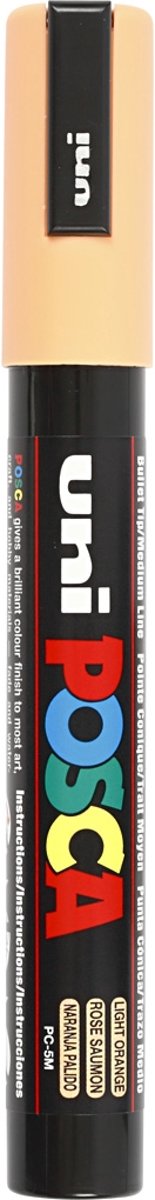 uni-ball Paint Marker op waterbasis Posca PC-5M Zalmroze
