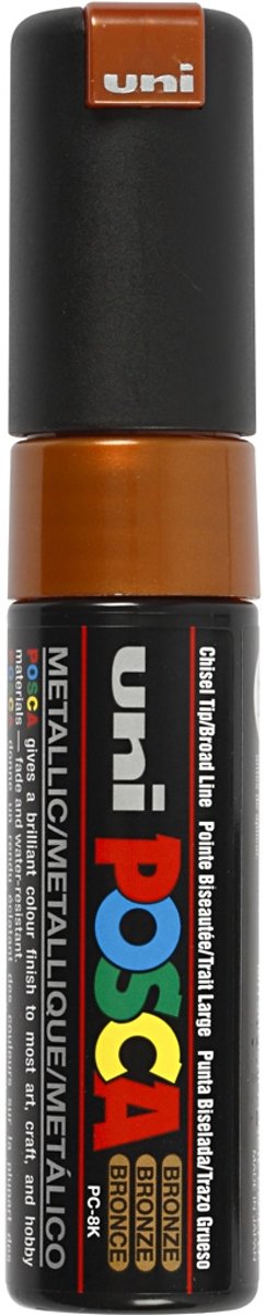 uni-ball Paint Marker op waterbasis Posca PC-8K brons
