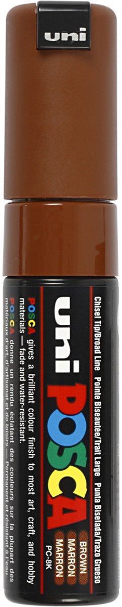 uni-ball Paint Marker op waterbasis Posca PC-8K bruin