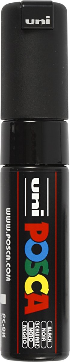 uni-ball Paint Marker op waterbasis Posca PC-8K zwart