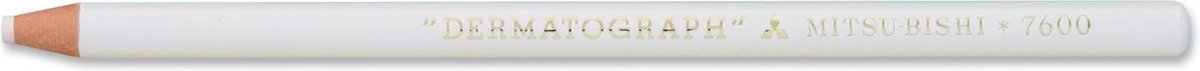 Uni Dermatograph 7600 – Witte olie basis vethoudende potlood