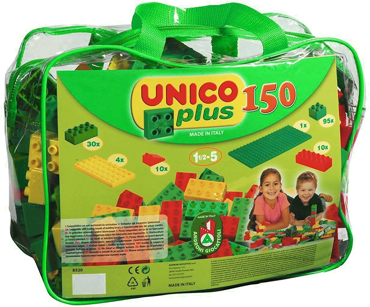 Unico Bouwblokken In Tas 150-delig