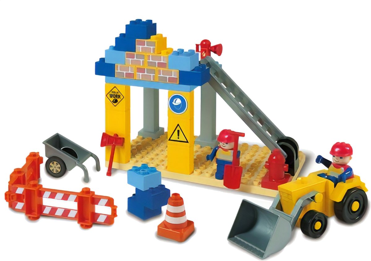 Unico Bouwset Bouwplaats 39-delig