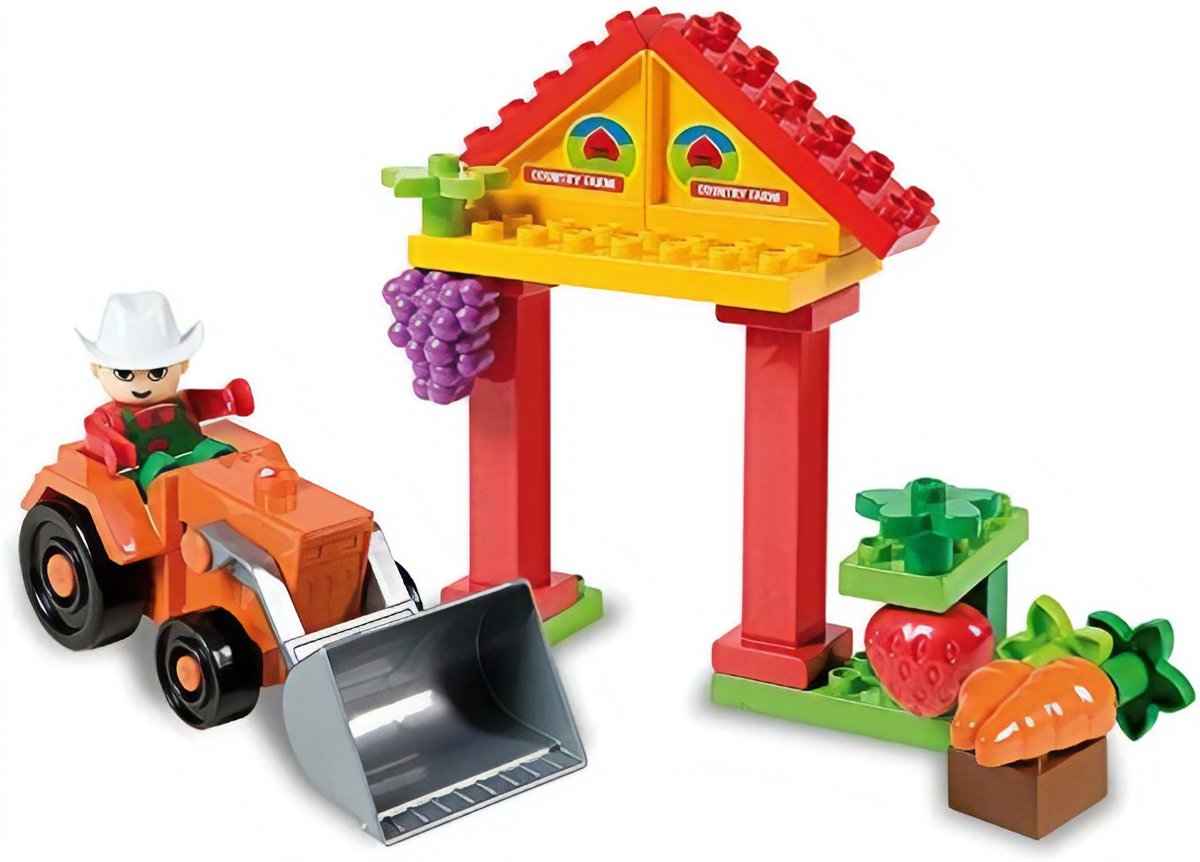 Unico Bouwset Mini-boerderij 21-delig