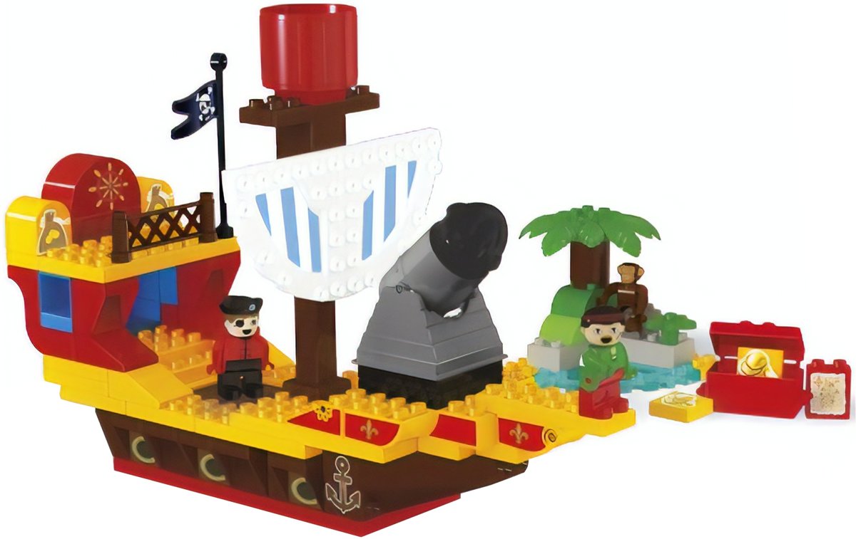 Unico Bouwset Piratenschip 100-delig